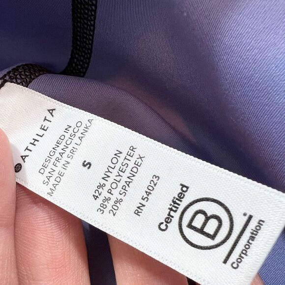 Athleta Pinnacle Hoodie Women's Small Multi-Color Camo Long Sleeve Pullover - Picture 6 of 10